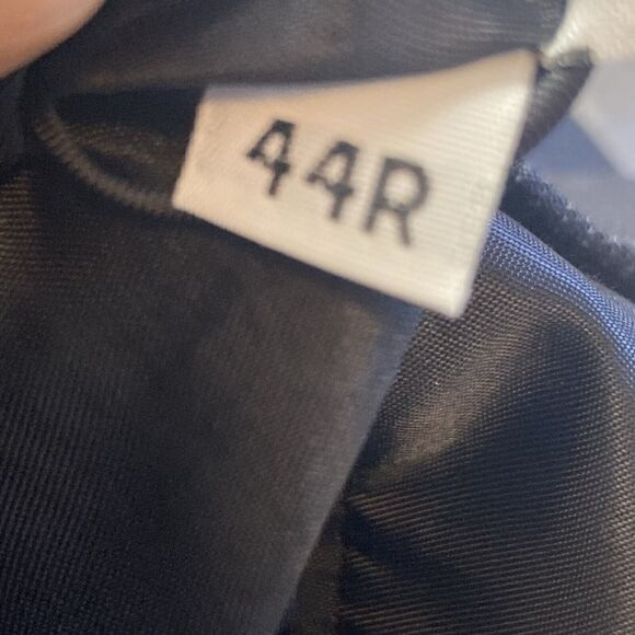 Daniel Cremieux Dillards Blazer Mens 44R Wool Blue Strip‎ Single Breasted - Picture 9 of 11